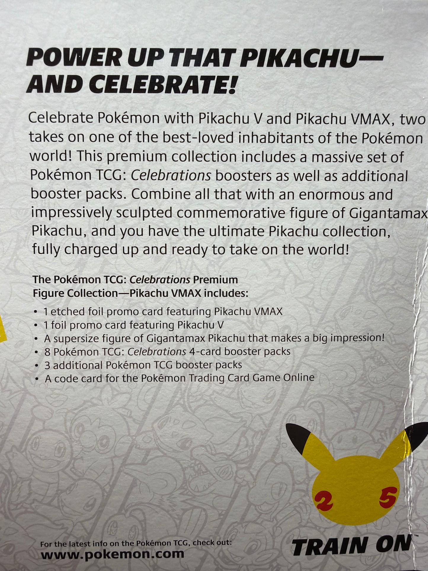 Pokémon celebrations Pikachu Vmax premium figure collection