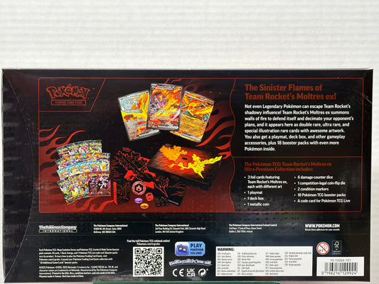 TEAM ROCKETS MOLTRES EX ULTRA PREMIUM COLLECTION (UPC)