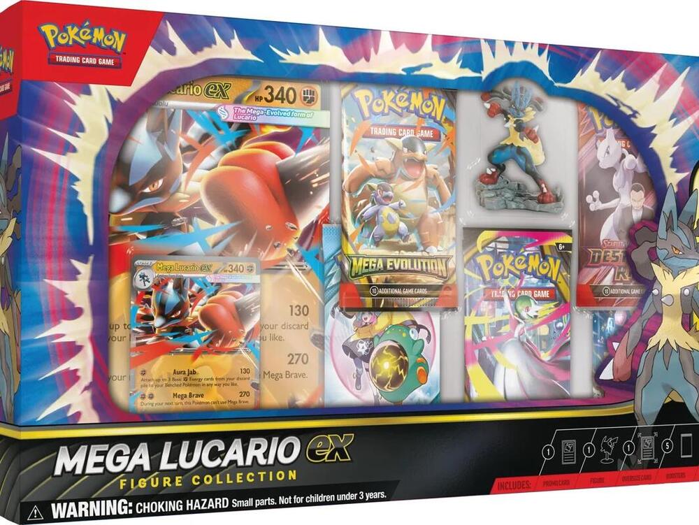 MEGA LUCARIO EX FIGURE COLLECTION