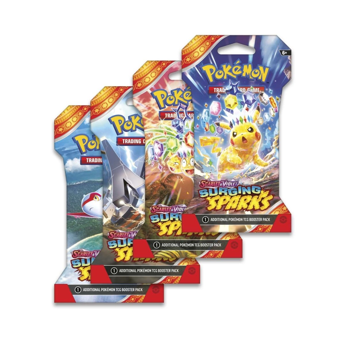 SLEEVED POKEMON BOOSTER PACKS
