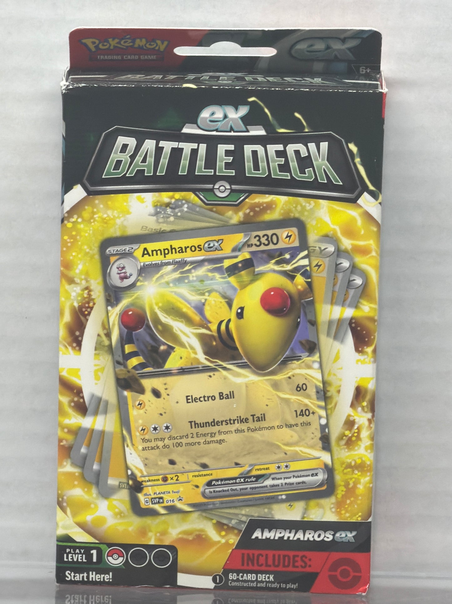 AMPHAROS EX BATTLE DECK