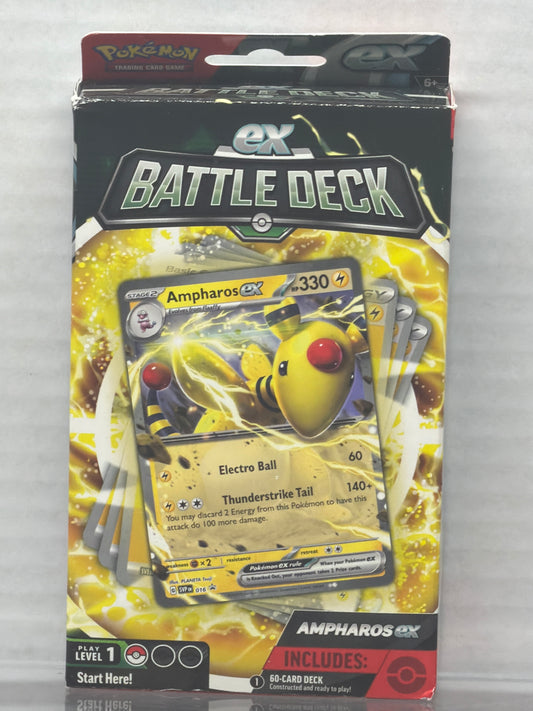 AMPHAROS EX BATTLE DECK