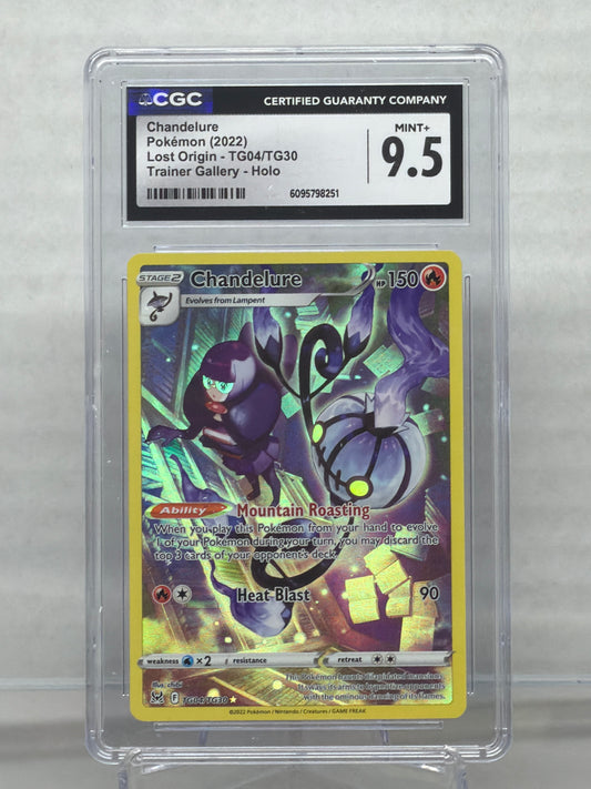 CHANDELURE 2022 TG04/TG30 TRAINER GALLERY-HOLO