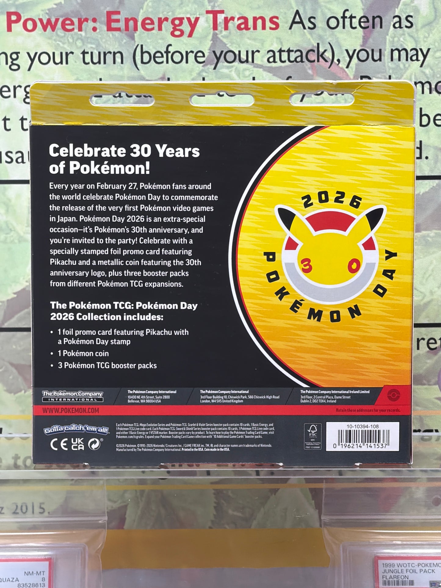 Pokémon day 2026 collection