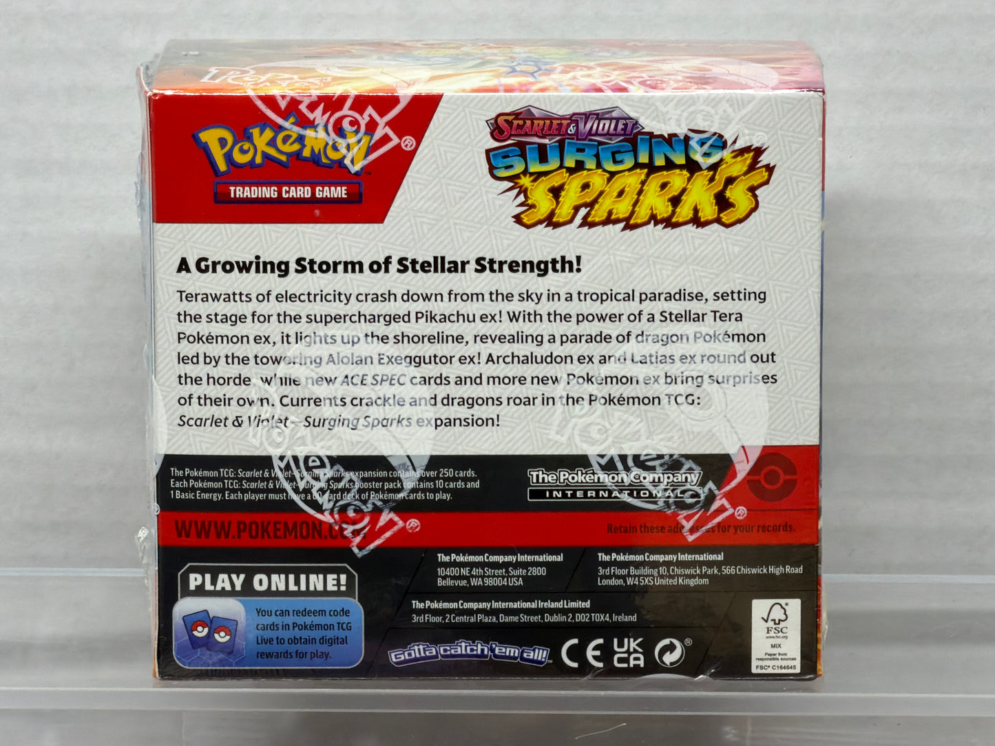 SURGING SPARKS BOOSTER BOX