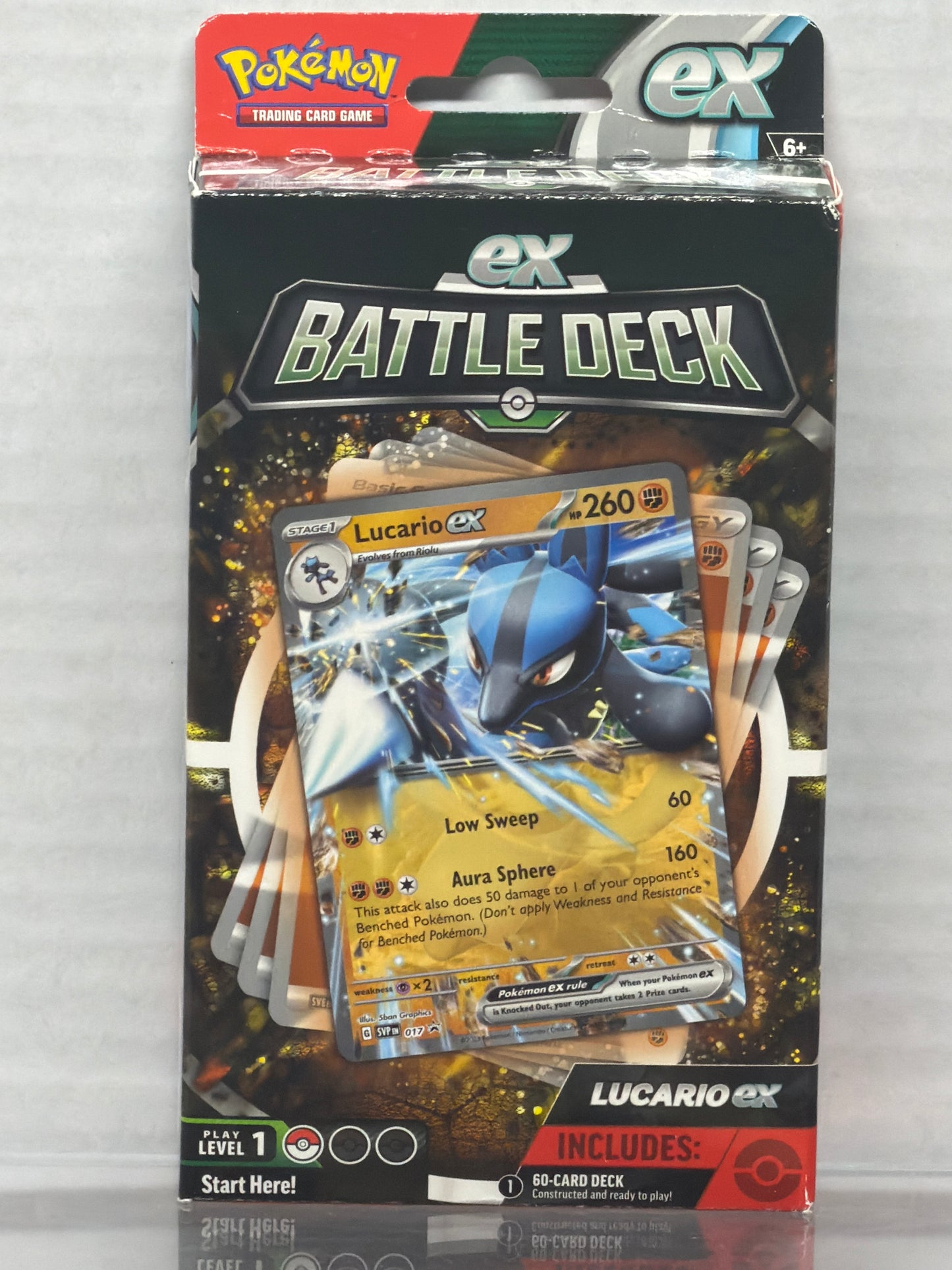 LUCARIO EX BATTLE DECK