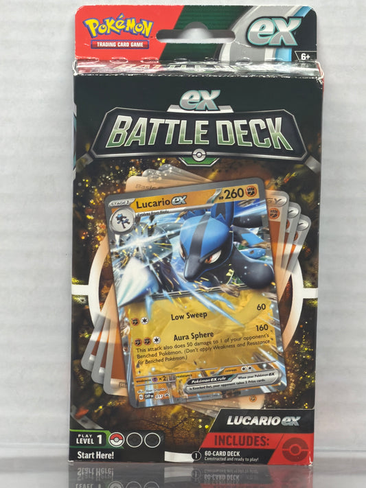 LUCARIO EX BATTLE DECK