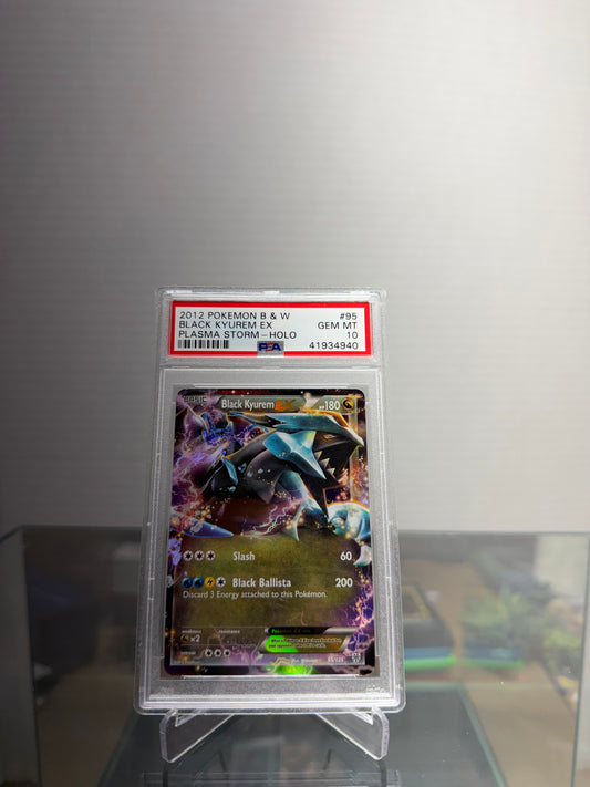 2012 Pokémon BNW black kyurem ex plasma storm –holo PSA GEM MT 10