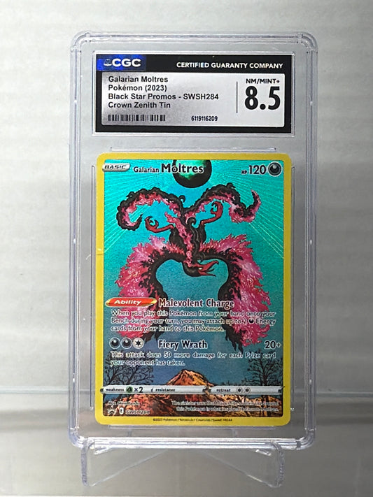 GALARIAN MOLTRES 2023 black star promo SWSH284