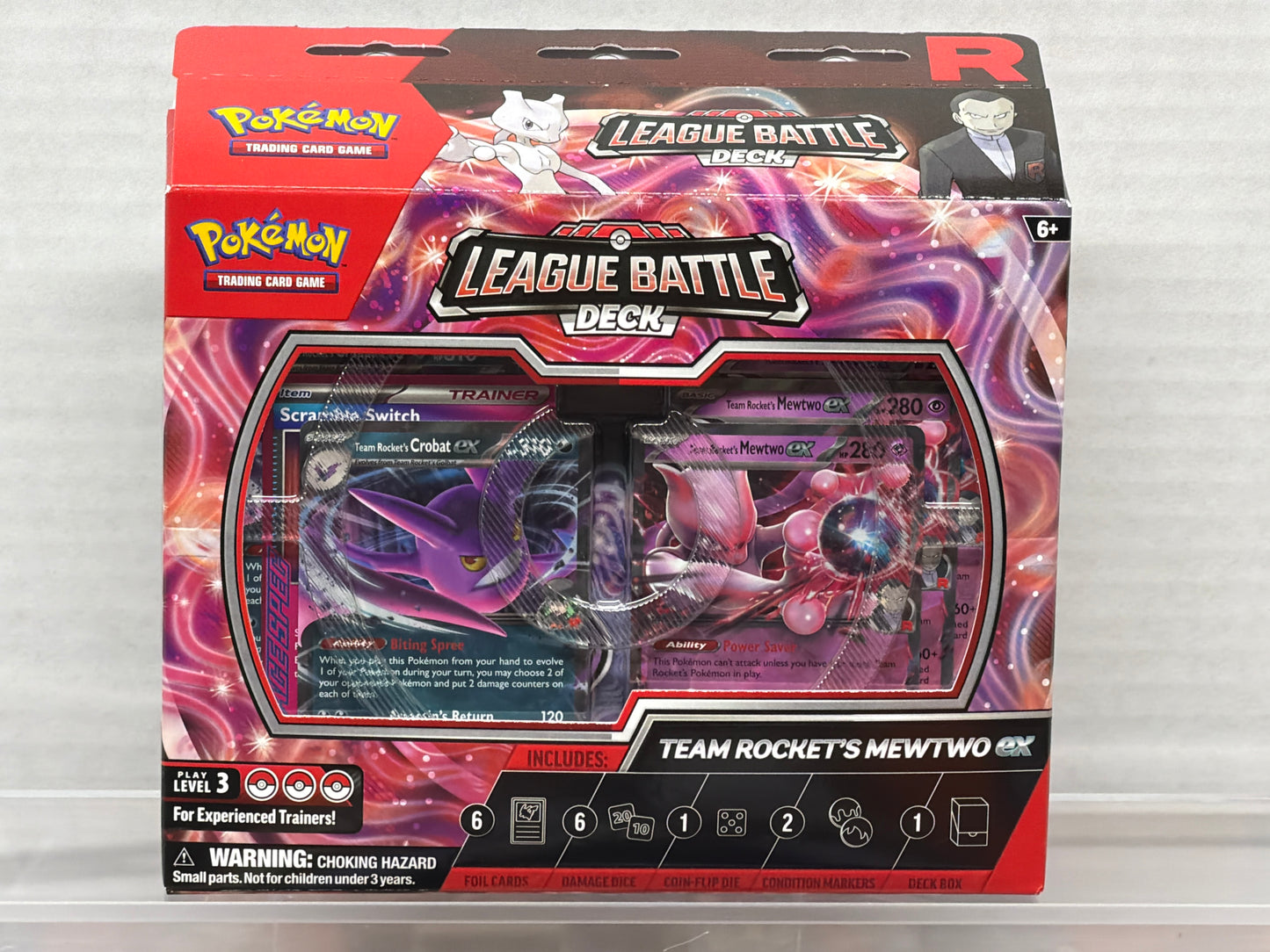 TEAM ROCKETS MEWTWO, EX LEAGUE BATTLE DECK ￼