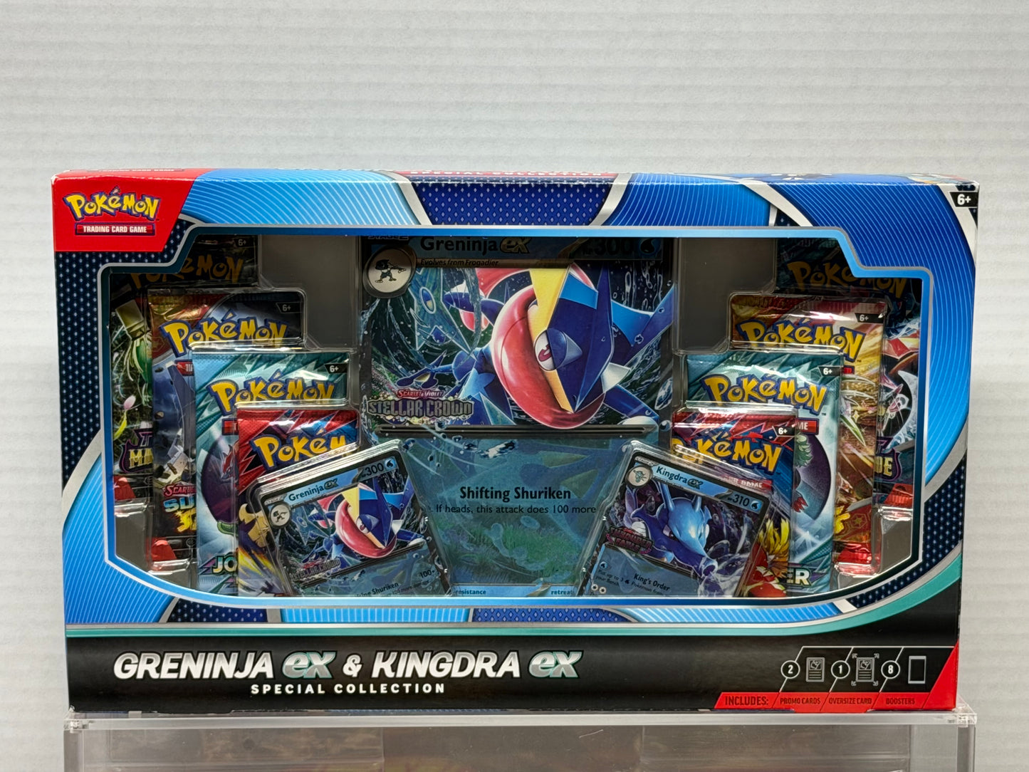GRENINJA EX & KINGDRA EX SPECIAL COLLECTION BOX