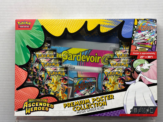 MEGA EVOLUTION ASCENDED HEROES PREMIUM POSTER COLLECTION (MEGA GARDEVOIR)