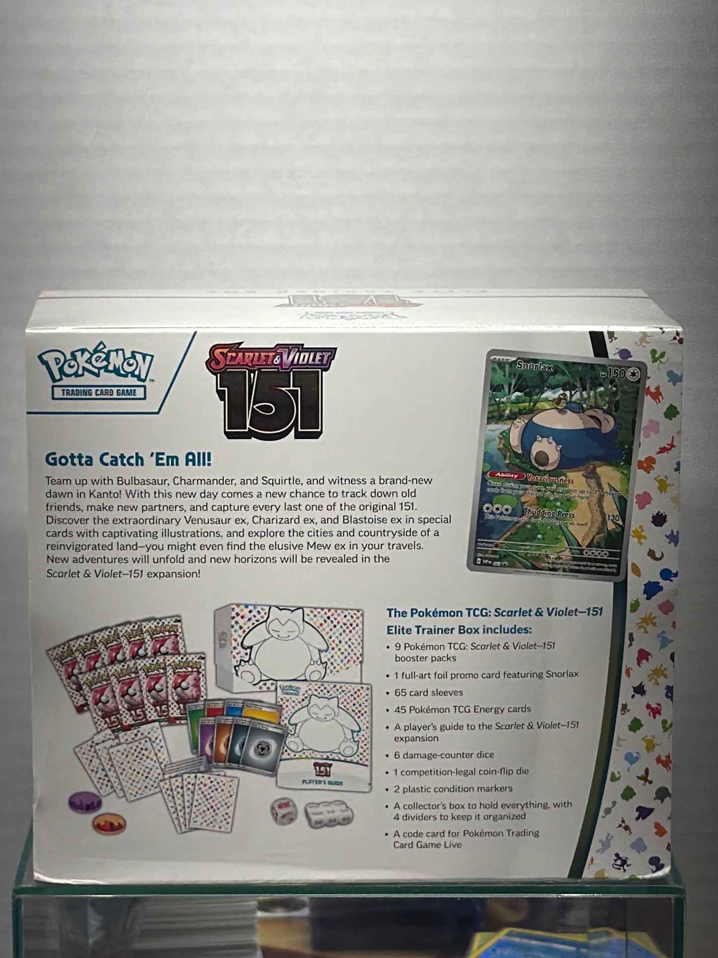 POKÉMON SCARLET AND VIOLET 151 ELITE TRAINER BOX