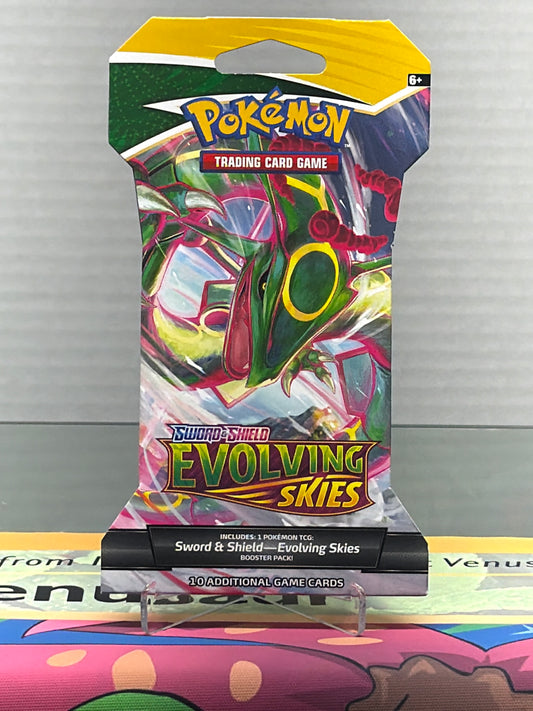 Sword and shield, evolving skies, sleeved booster pack