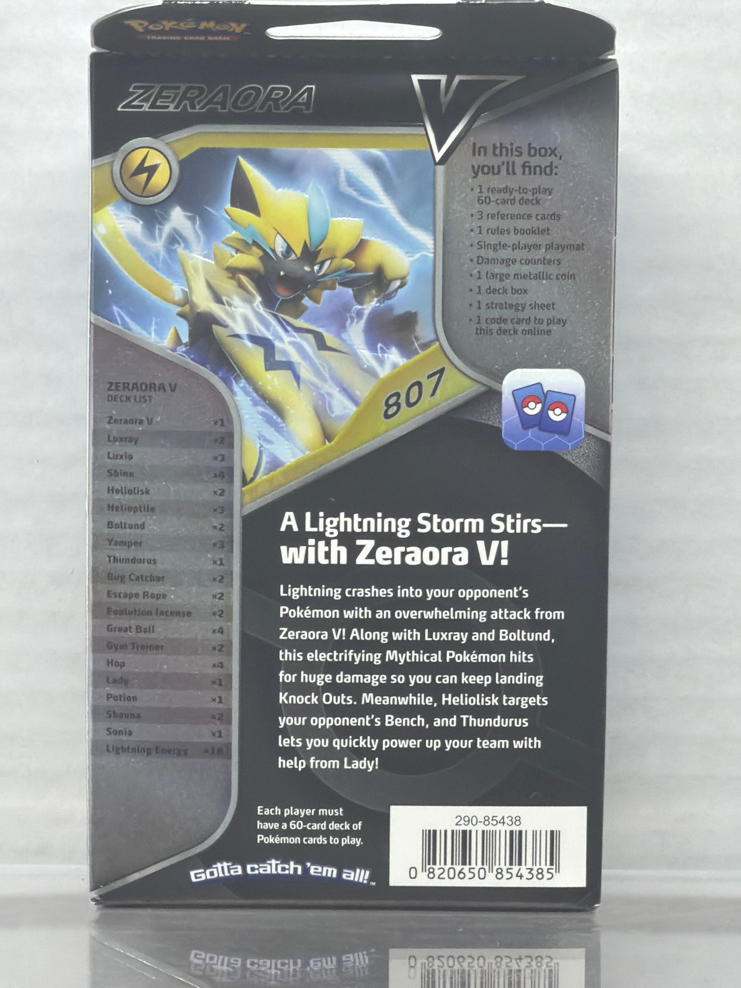 ZERAORA V BATTLE DECK