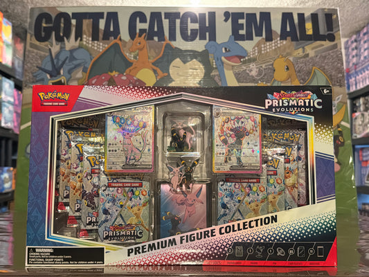 Scarlet and Violet prismatic evolutions premium figure collection