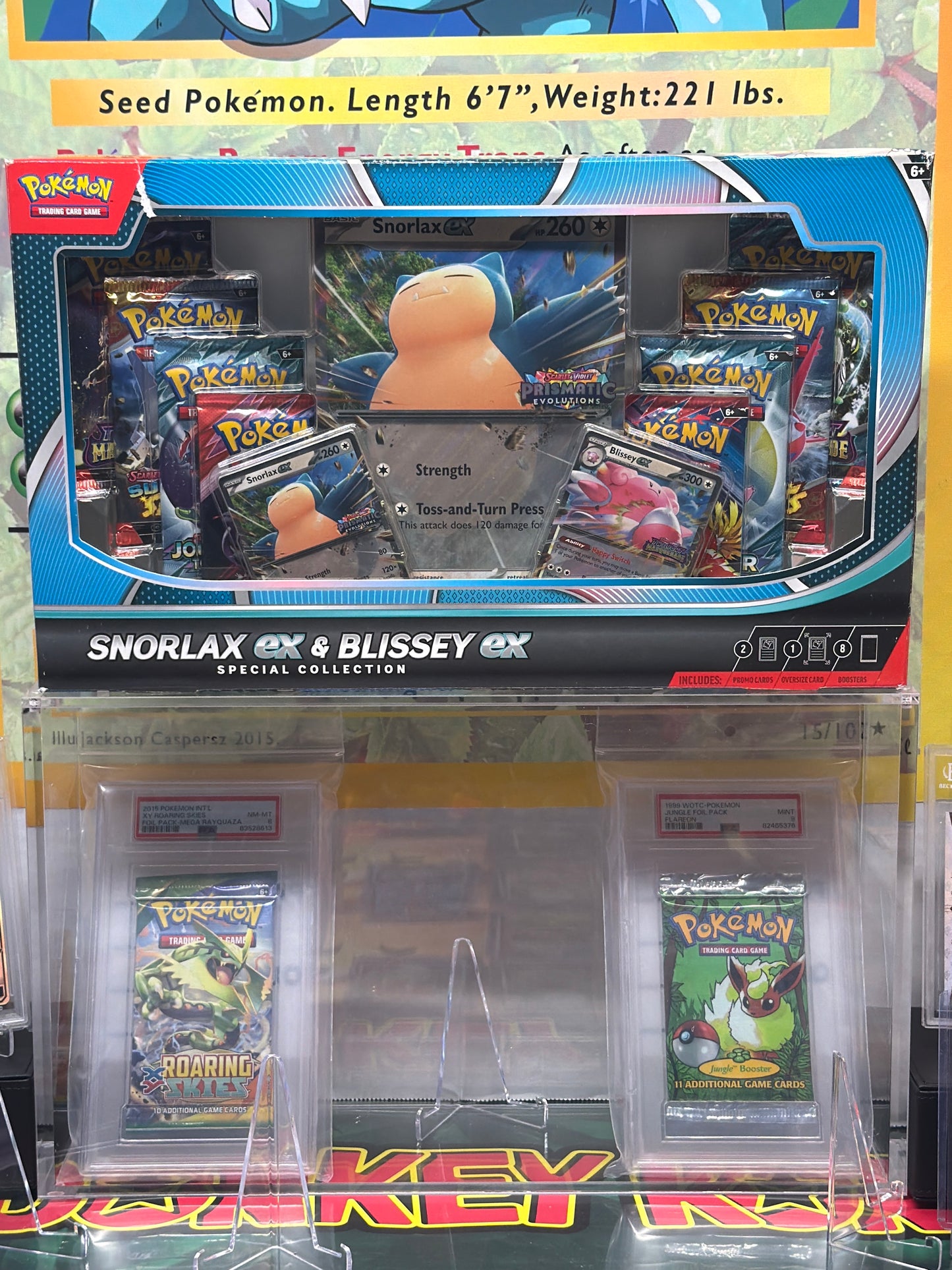 Pokémon Snorlax EX & Blissey EX special collection