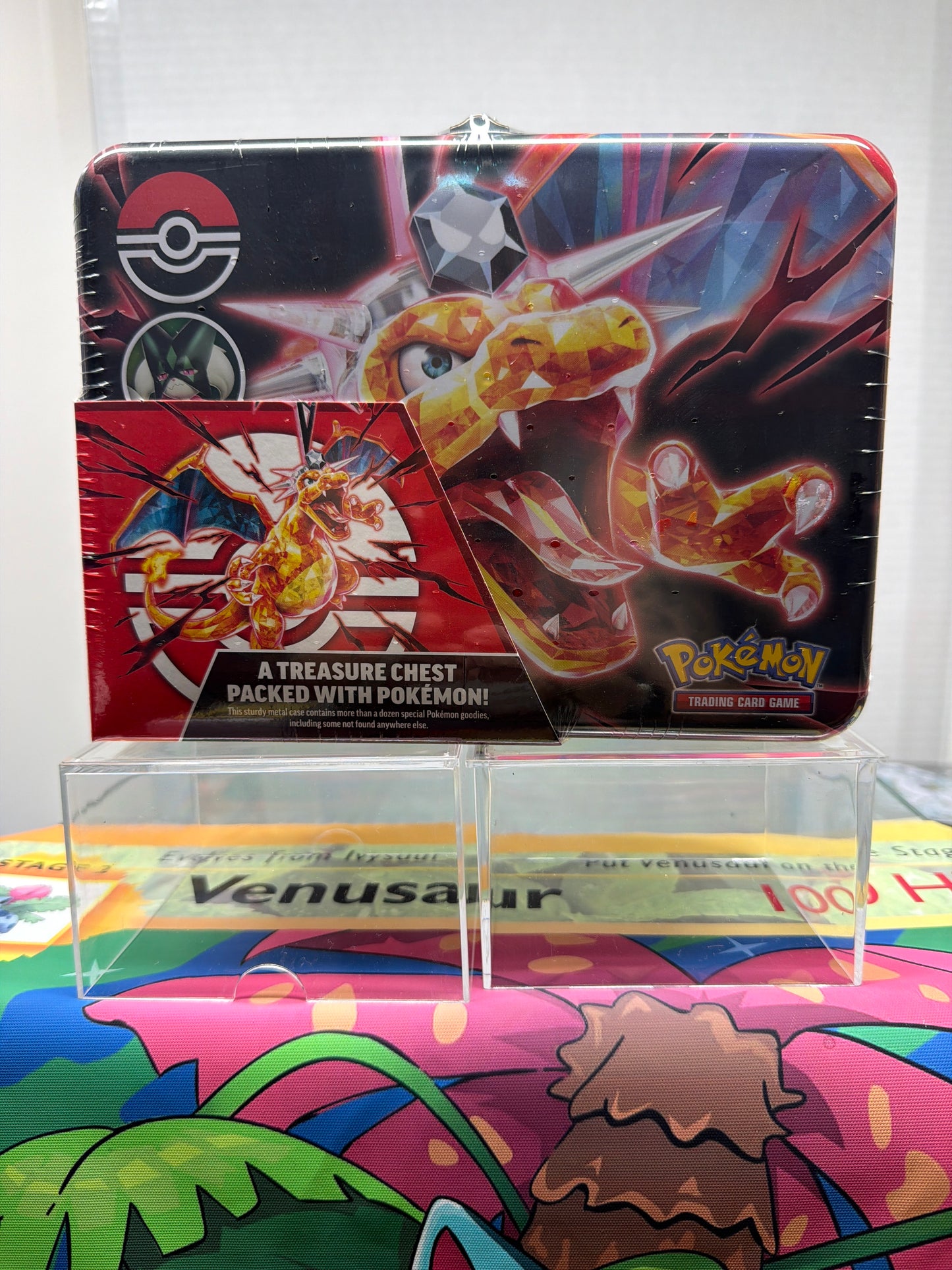 The Fall 2023 Pokémon trading card game collector lunchbox chest