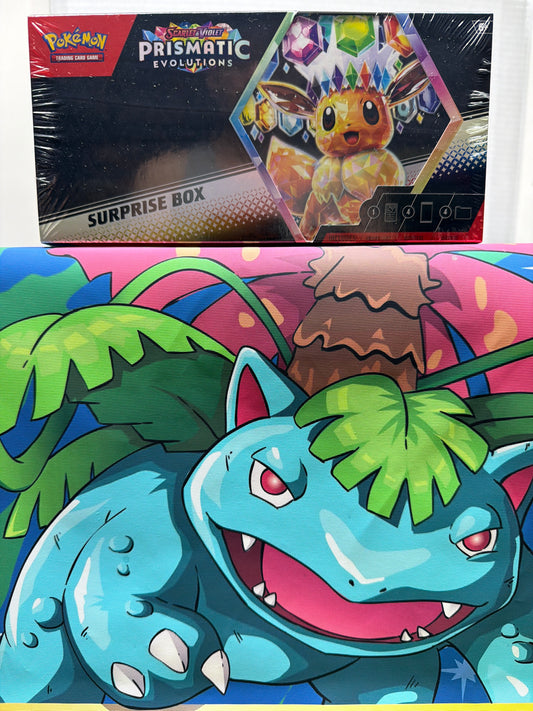 Scarlet and Violet prismatic evolutions surprise box