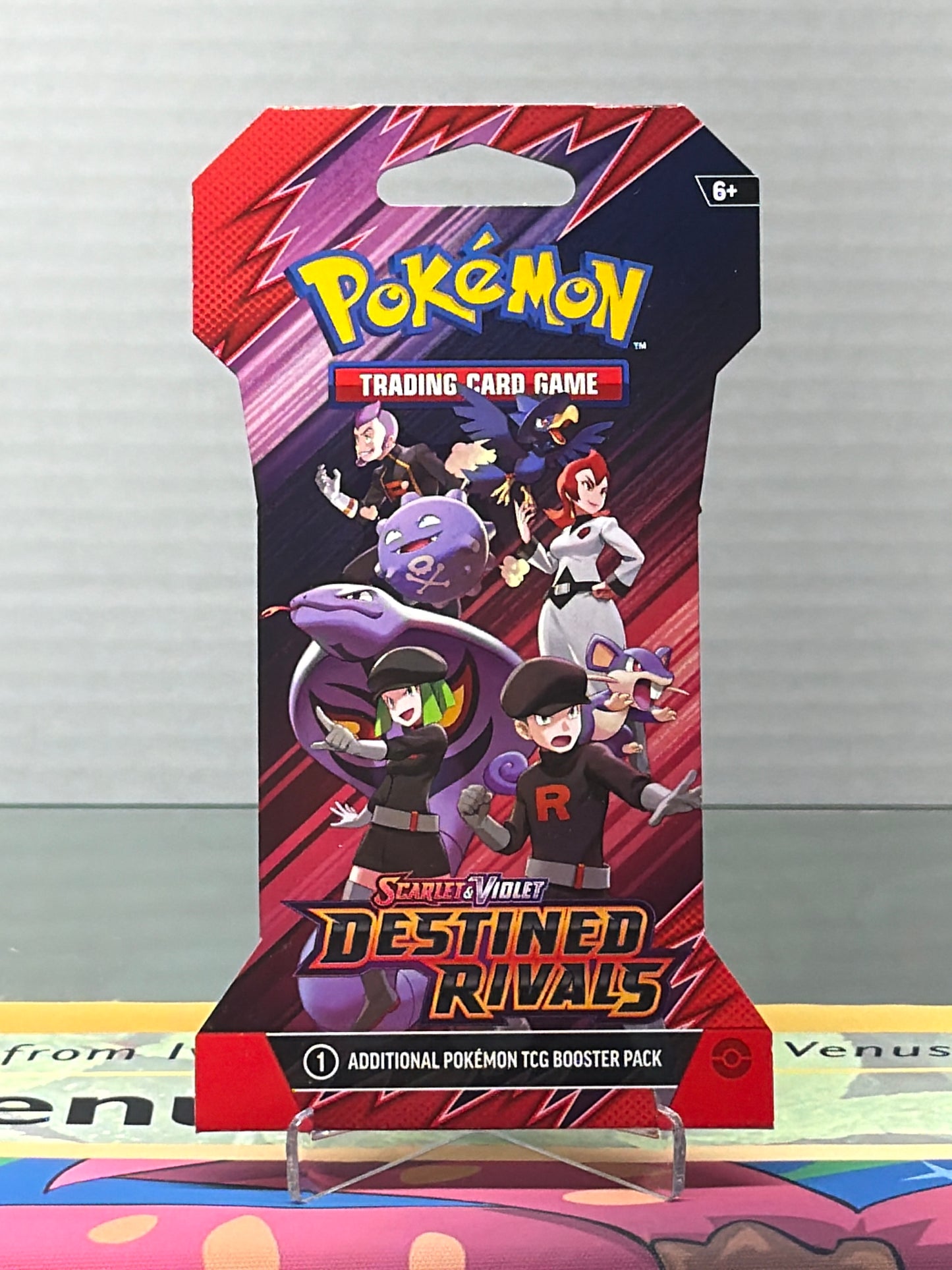 Scarlet and Violet Destined rivals sleeved booster pack
