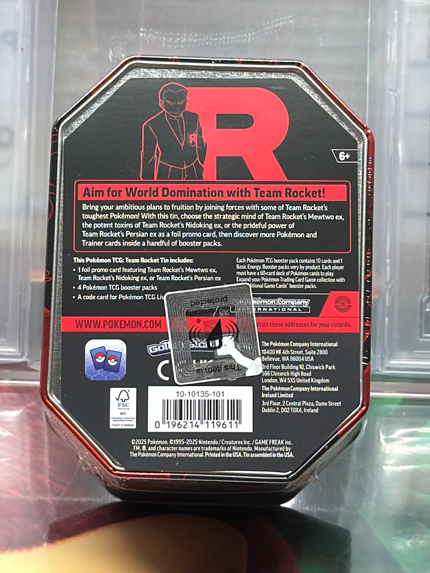 Team Rocket Tin