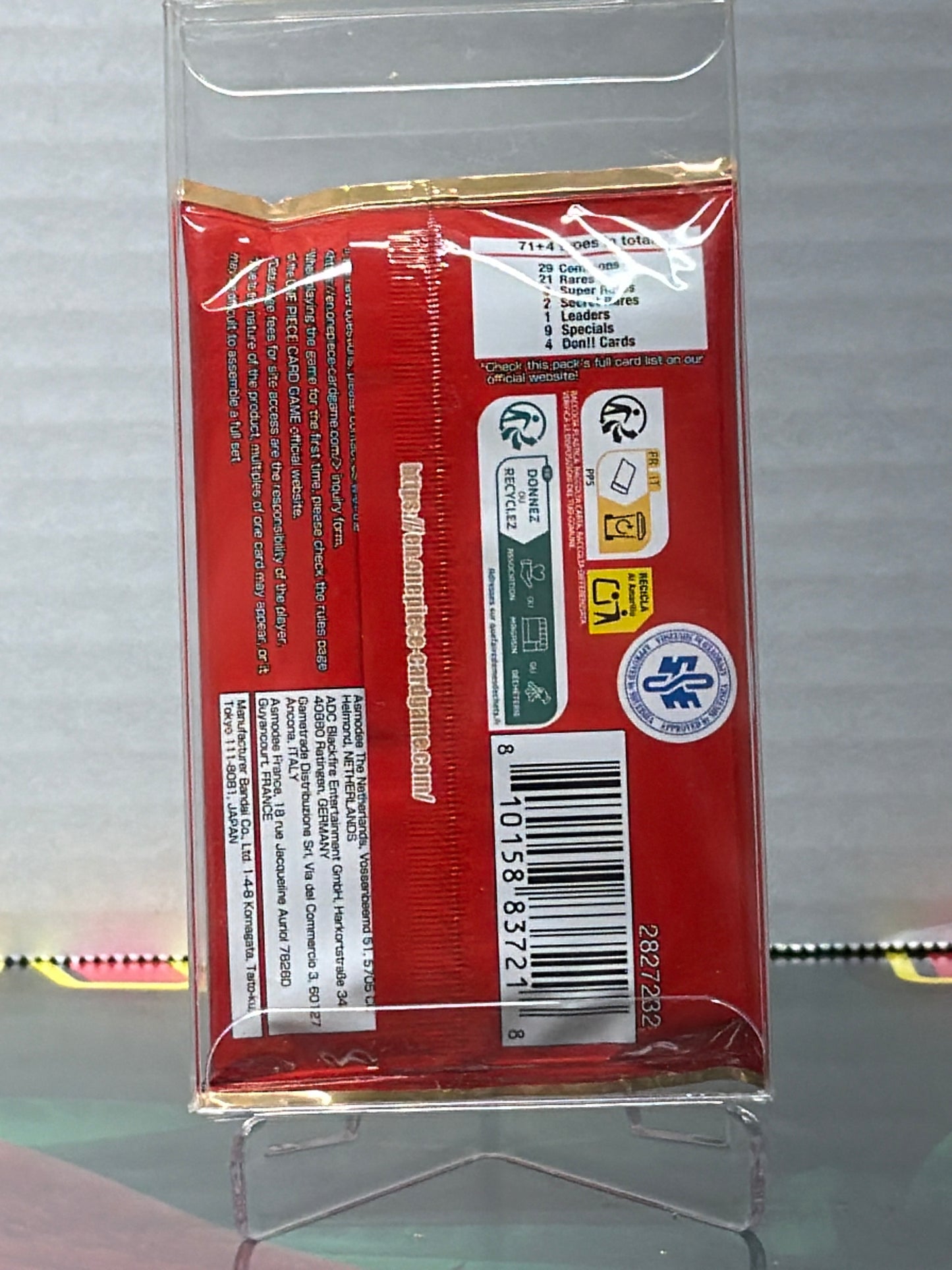 One piece, heroin’s edition English version booster packs