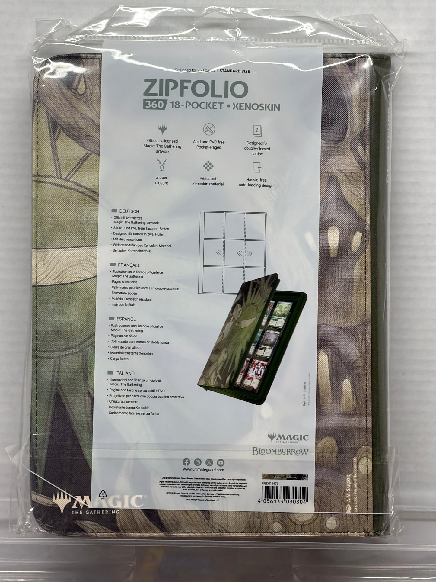 ZIPFOLIO 360 18 POCKET BINDER