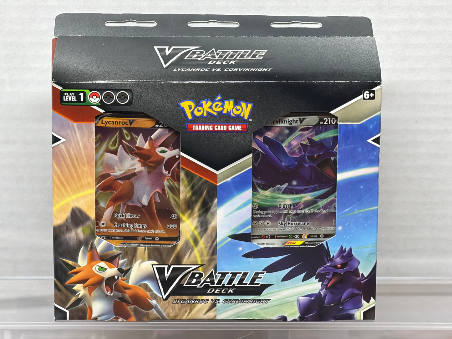 POKÉMON V BATTLE DECK LYCANROC VS. CORVIKNIGHT ￼