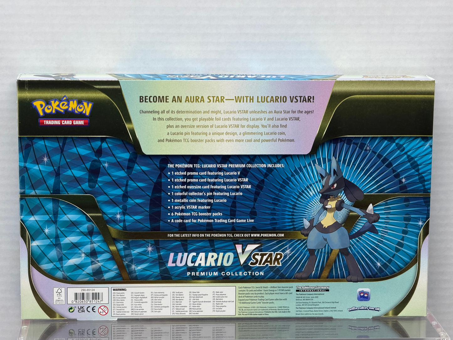 LUCARIO V STAR PREMIUM COLLECTION