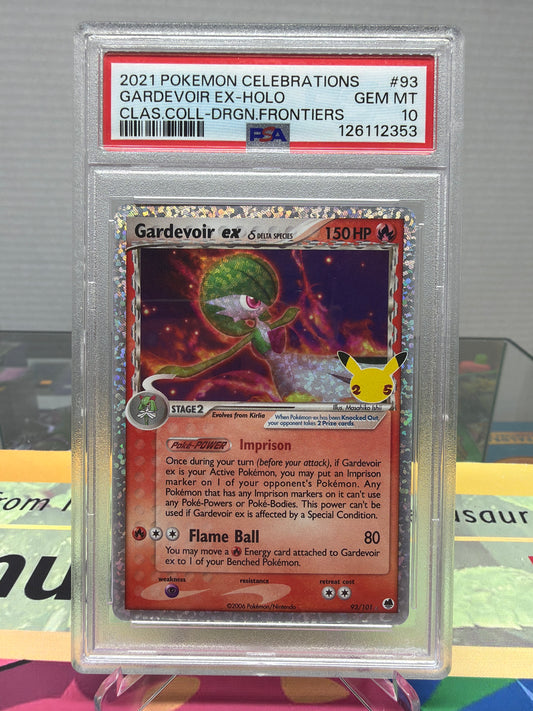 2021 Pokémon celebrations Gardevoir EX-HOLO PSA-10 GEM MINT