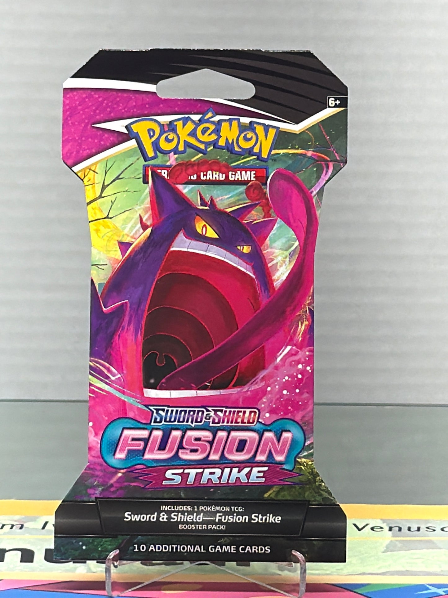 Sword and shield fusion strike, sleeved booster pack