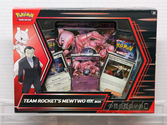 TEAM ROCKETS MEWTWO, EX BOX