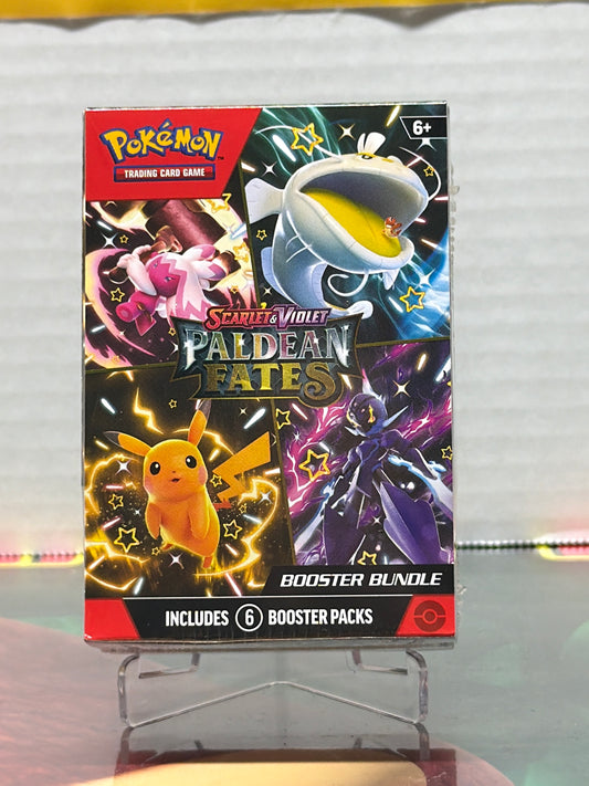 Paldean fates booster bundle