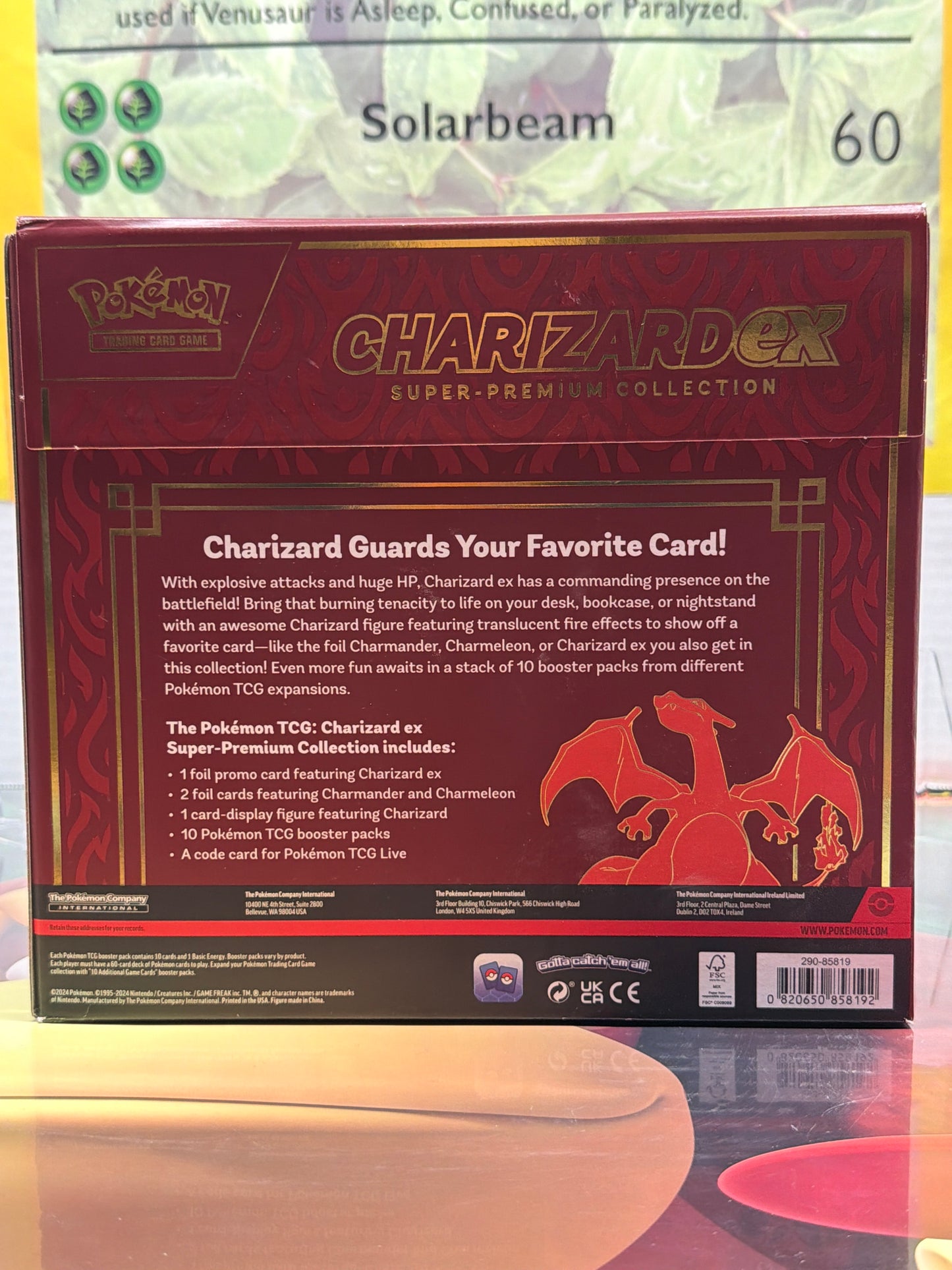 Charizard EX super premium collection