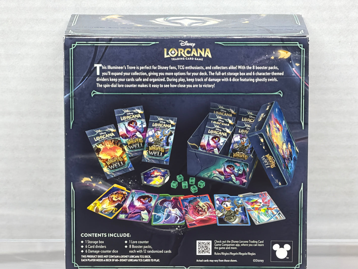 DISNEY’S LORCANA: WHISPERS IN THE WELL ILLUMINEERS TROVE
