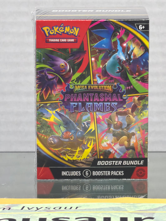 Mega evolution phantasmal flames booster bundle