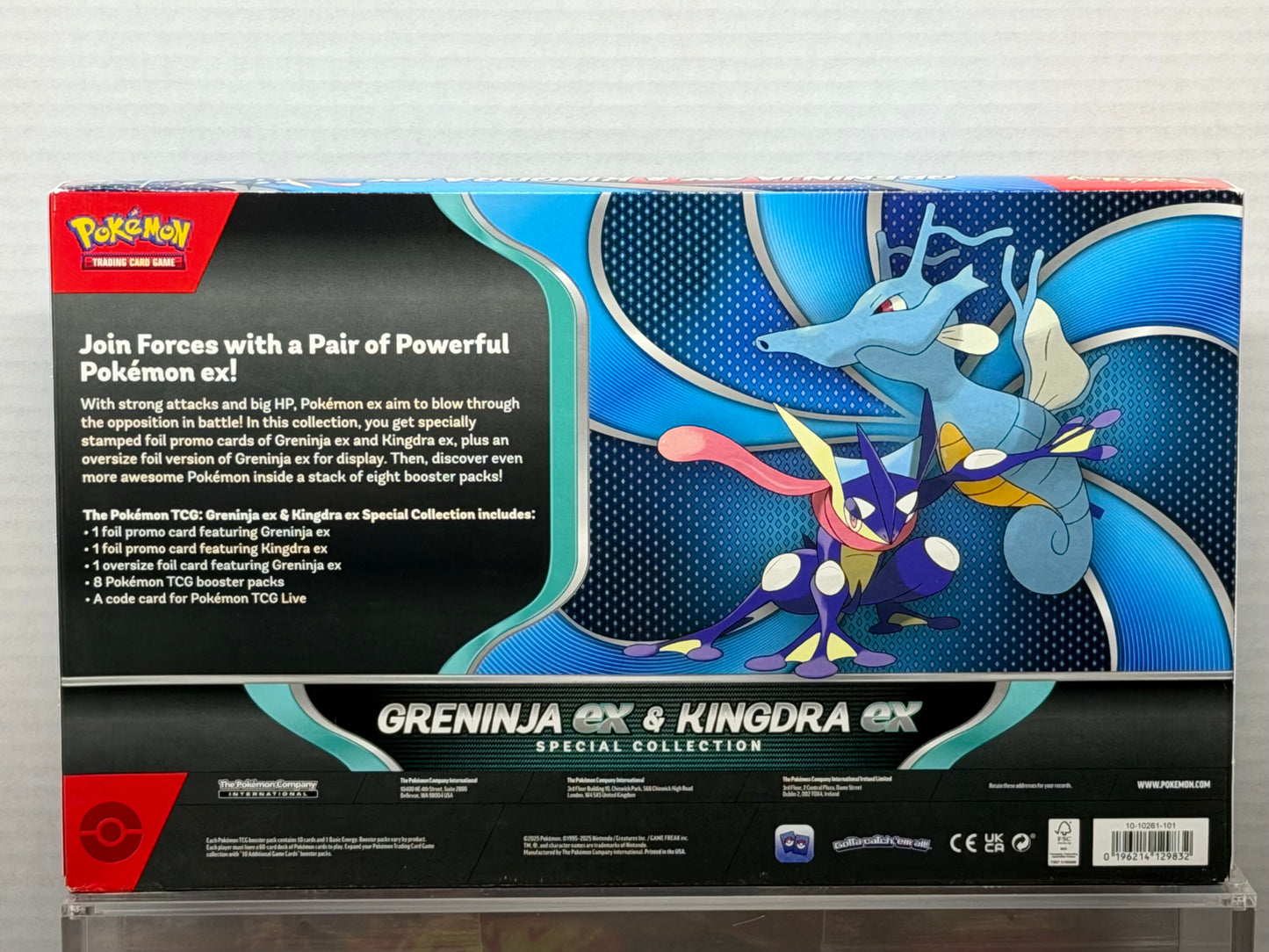 GRENINJA EX & KINGDRA EX SPECIAL COLLECTION BOX