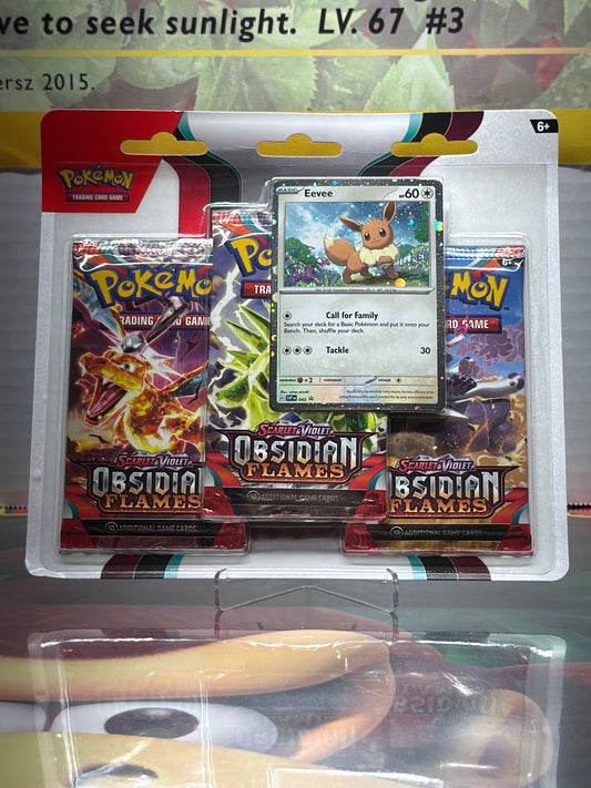 Obsidian flames triple booster pack set