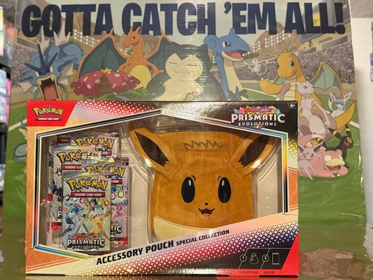 SCARLET AND VIOLET PRISMATIC EVOLUTIONS ACCESSORY POUCH SPECIAL COLLECTION