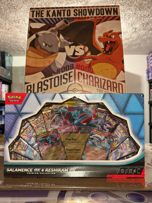 POKÉMON SALAMENCE EX AND RESHIRAM EX PREMIUM COLLECTION