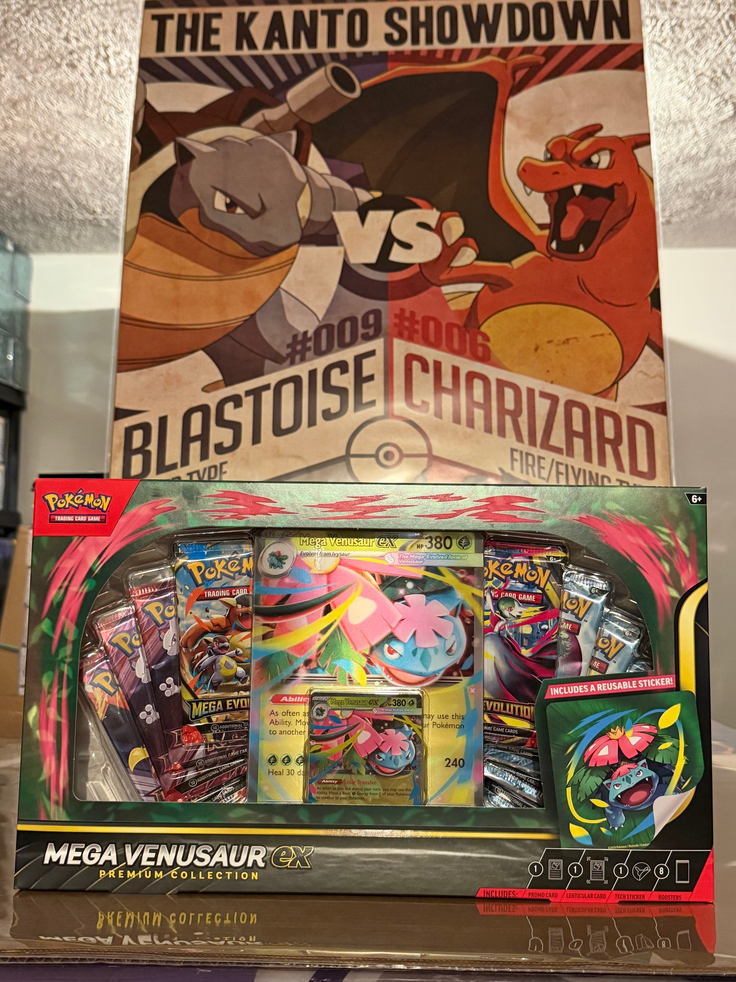 POKÉMON MEGA VENUSAUR EX PREMIUM COLLECTION