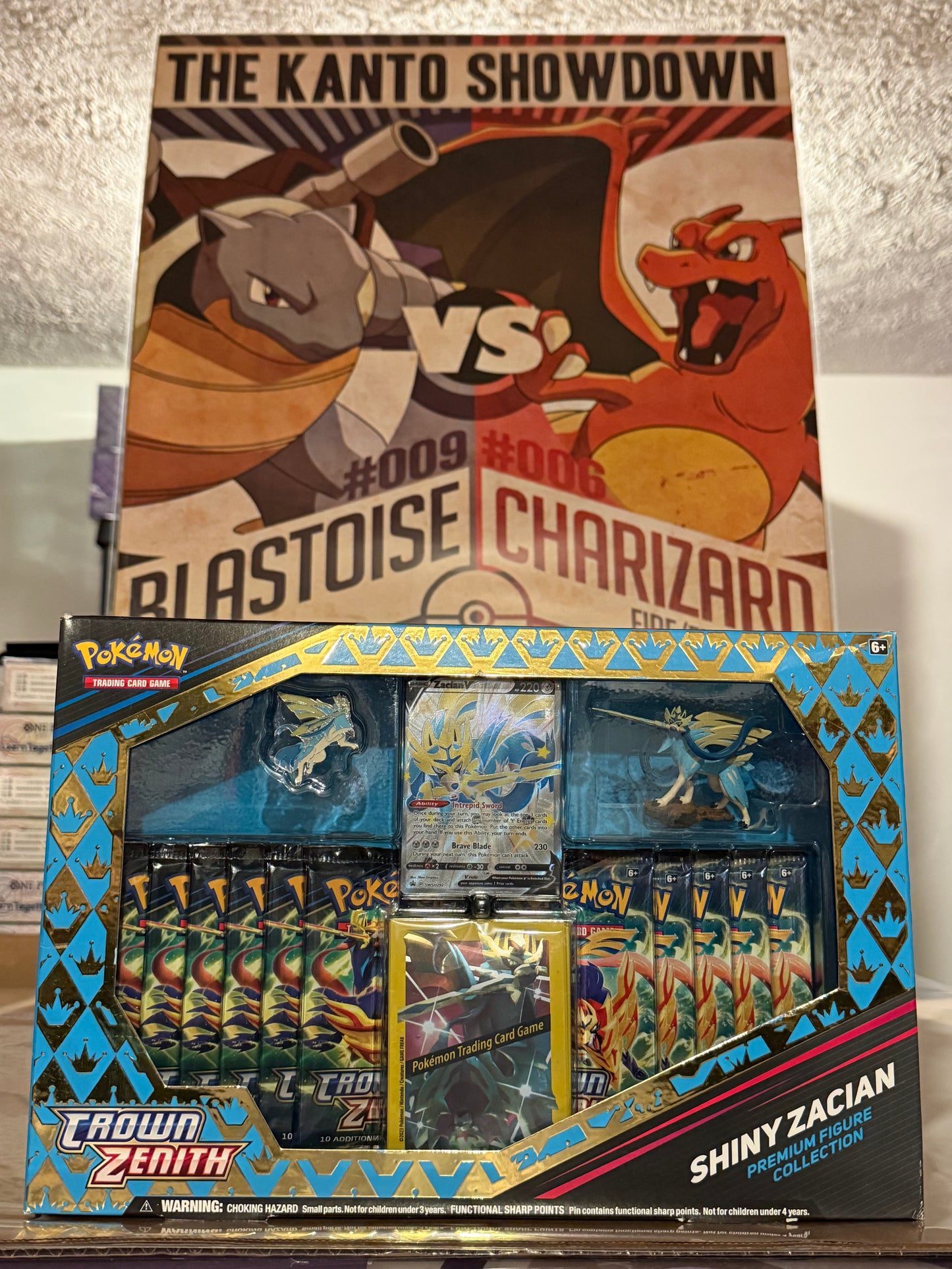 POKÉMON CROWN ZENITH SHINY ZACIAN PREMIUM FIGURE COLLECTION ￼