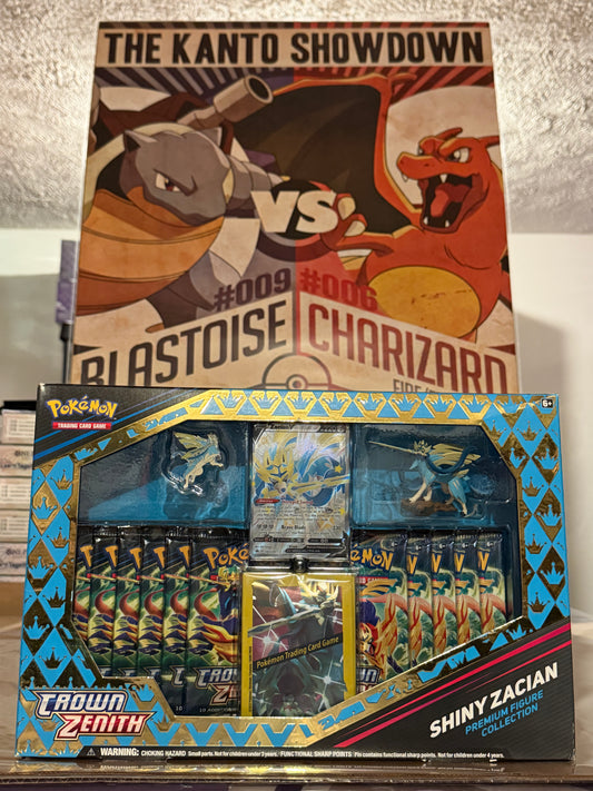 POKÉMON CROWN ZENITH SHINY ZACIAN PREMIUM FIGURE COLLECTION ￼