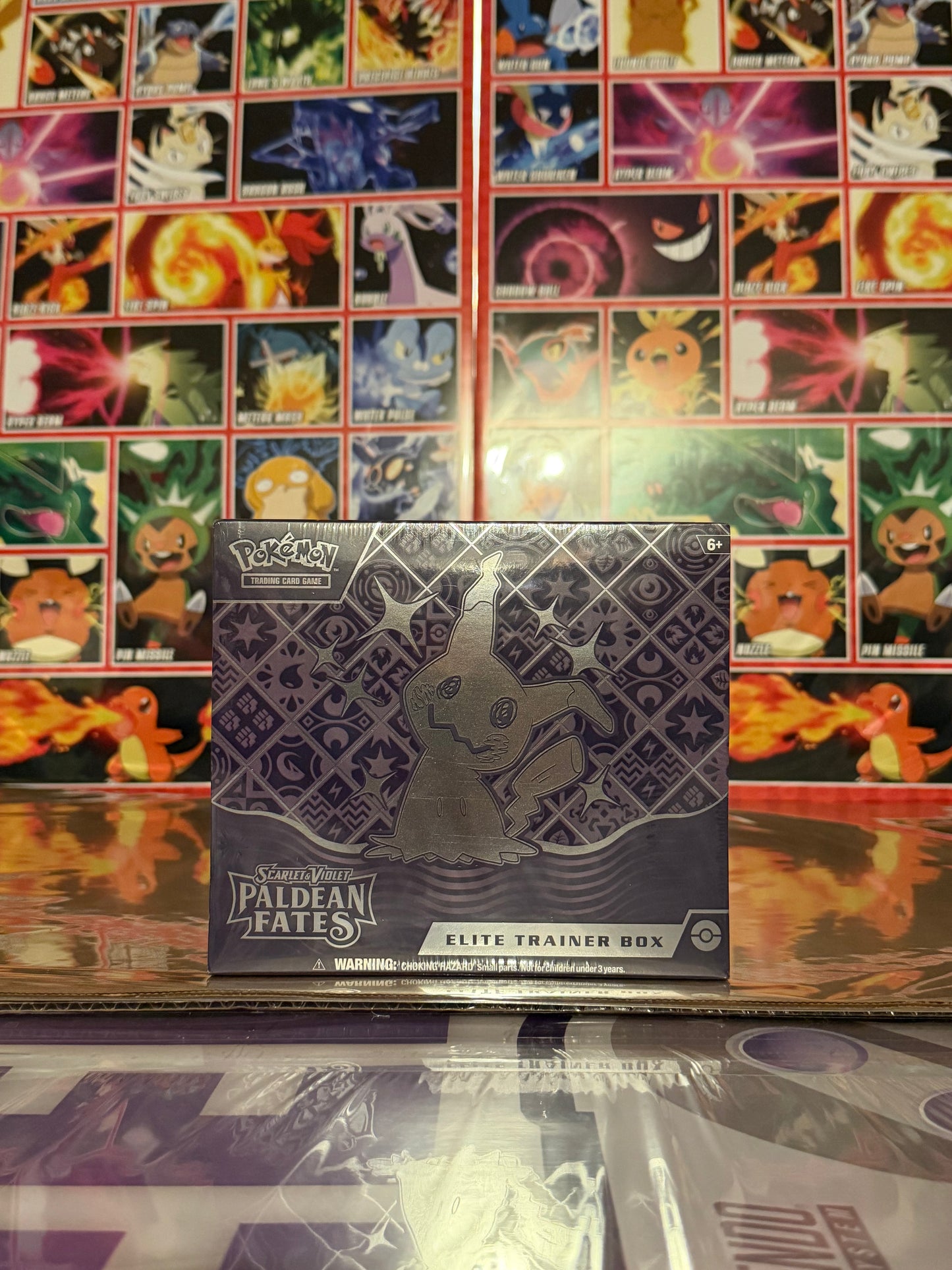 POKÉMON SCARLET AND VIOLET PALDEAN FATES ELITE TRAINER BOX