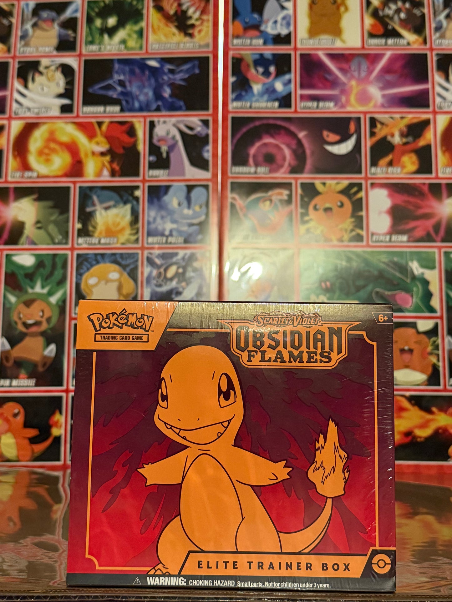 POKÉMON SCARLET AND VIOLET OBSIDIAN FLAMES ELITE TRAINER BOX