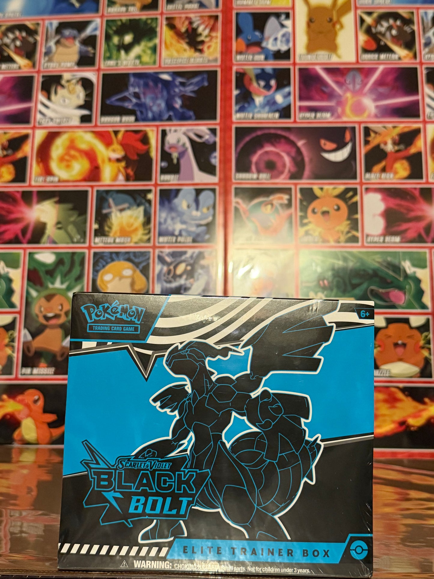 POKÉMON SCARLET AND VIOLET BLACK BOLT ELITE TRAINER BOX