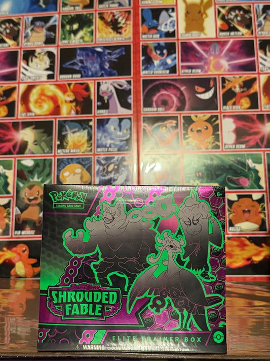 POKÉMON SCARLET AND VIOLET SHROUDED FABLE ELITE TRAINER BOX