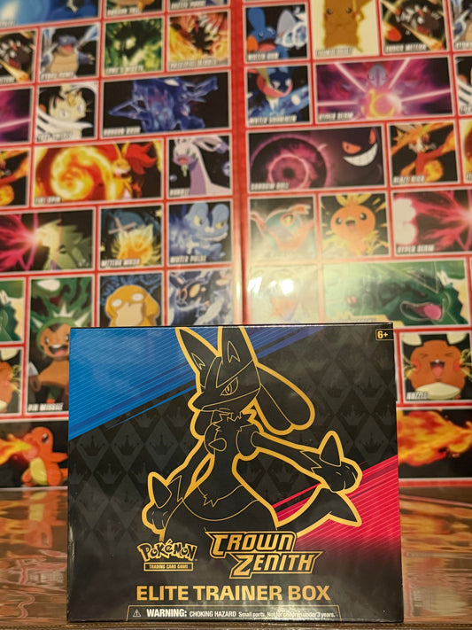 POKÉMON CROWN ZENITH ELITE TRAINER BOX
