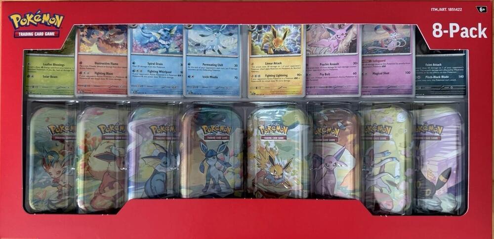 Costco prismatic 8 tin set